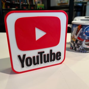 You Tube Lighted Display (LARGE)