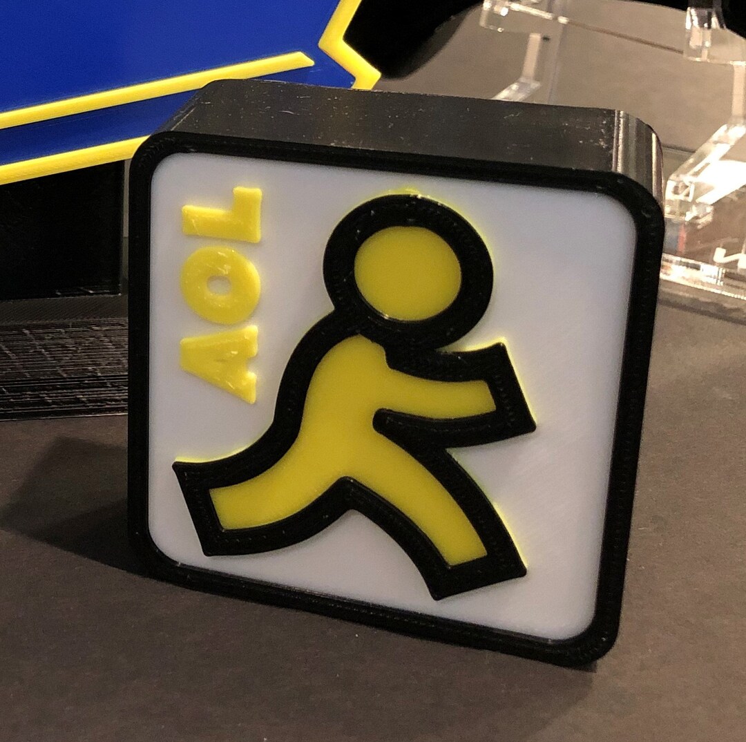 AOL Running Man Lighted Display