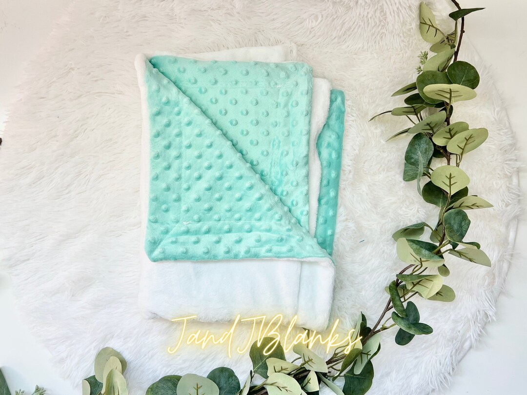 Aqua Sublimation Baby Blanket, 100 Polyester Baby Blanket for