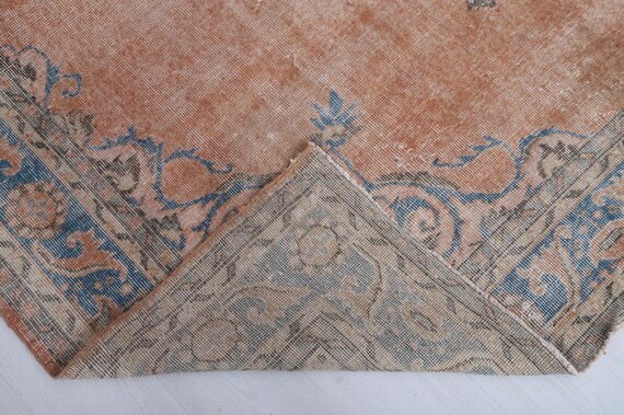 Oversize Rug 7x11, Natural Rug 7x11, Neutral Rug, Vintage Rug