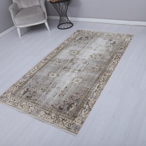 4x7 Area Rug, Bohemain Rug, 4x7 Turkish Rug,Boho Rug,Antique Rug,4x7 Oushak Turkish Rug, Vintage Oushak Rug,Vintage Rug, Anatolian Rug,27564