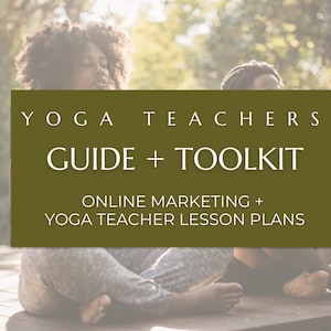 Marketing online para profesores de yoga / Estudios de yoga / Planes de clase de yoga / Herramientas para profesores de yoga / Frases inspiradoras sobre yoga / Redes sociales / Retiros