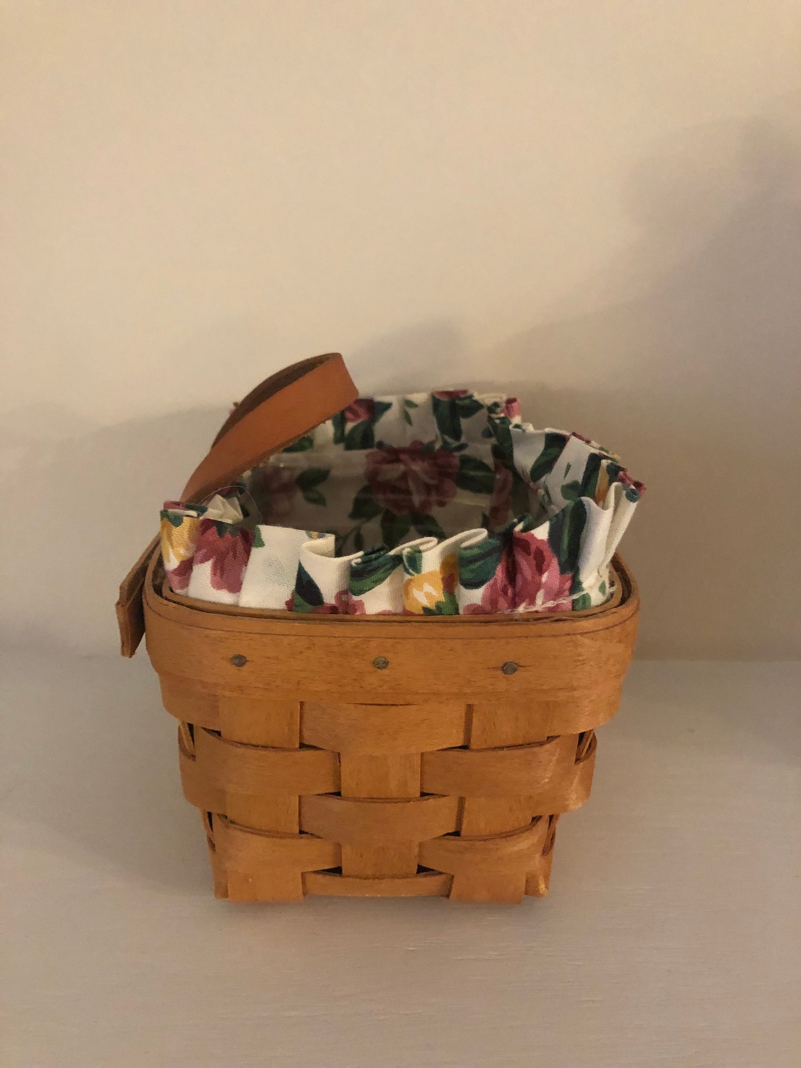 Longaberger Handwoven Basket 1994 Etsy