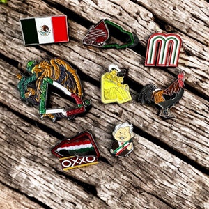 Fitted Cap Mexican Pins