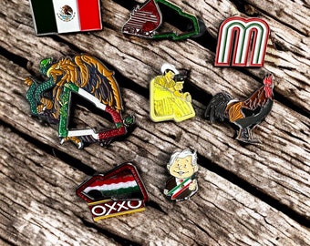 Fitted Cap Mexican Pins