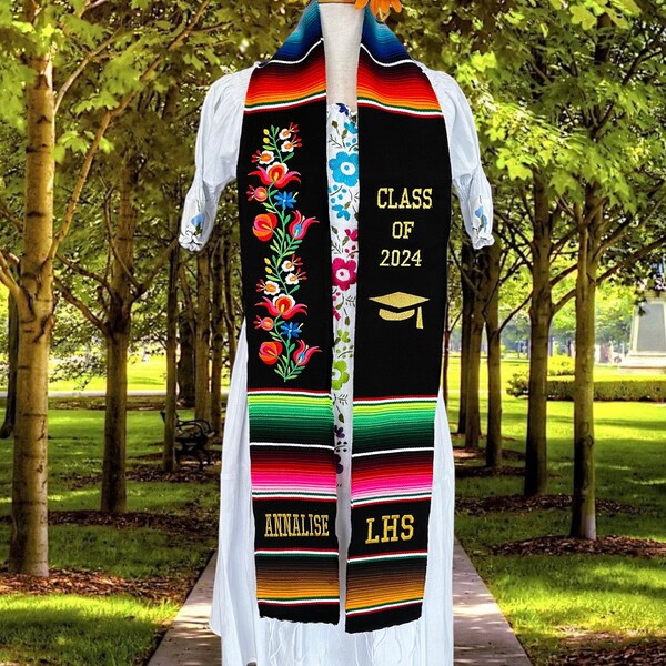 Mexican Stole Graduation 2024 Etsy