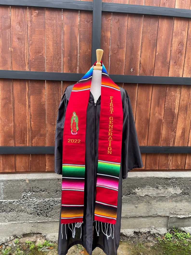 Mexican Graduation Stole First Generation 2022 Etsy