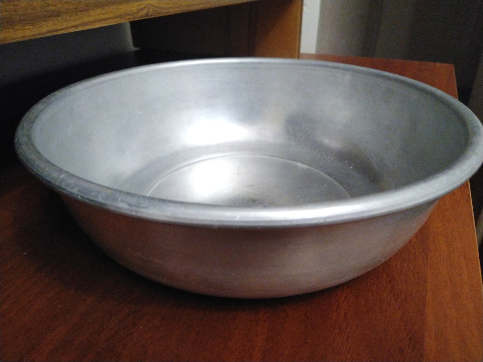 Vintage metal bowl Deep bowl Aluminum cookware Camping Etsy
