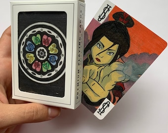 Avatar the Last Airbender Hand Painted Deck of Cards