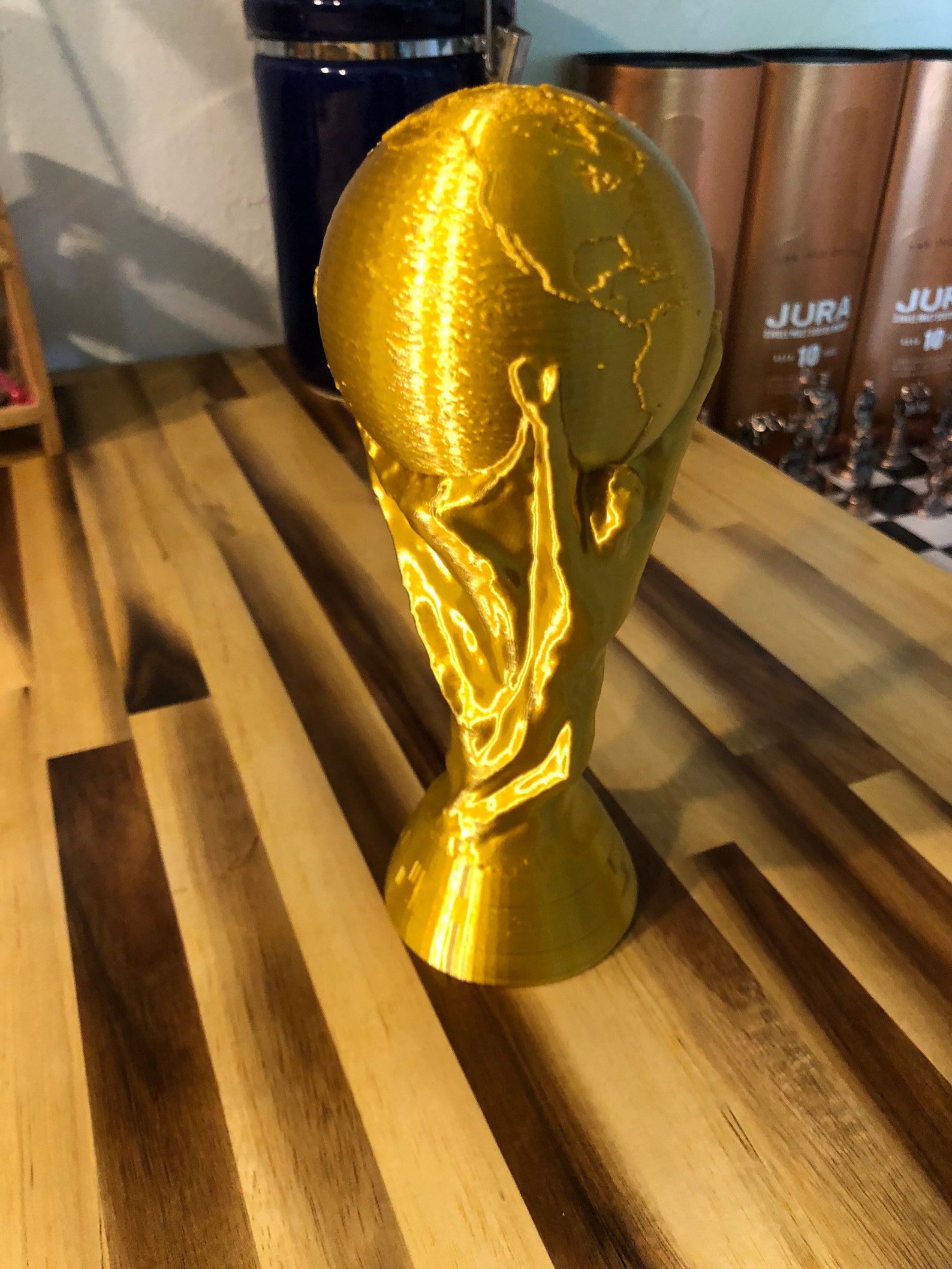 Réplique du trophée de la Coupe du monde Etsy Réplique du trophée de la Coupe du monde Etsy