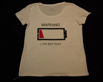 Low Battery T Shirt