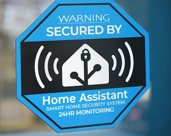 Home Assistant Stickers, Smart Home Security Stickers