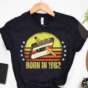 Retro Custom Birthday Shirt, Retro Cassette Tape, Personalized Birthday Shirt Gift, Custom Birthday Tee, Birthday Shirt Men Women Gift
