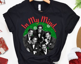 In My Mind Christmas Shirt, Funny African American Christmas Shirt, Black Family Matching Shirts, Black Christmas Pajamas Tops