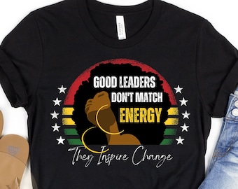 No coincido con la energía, camisa de liderazgo negro, camisetas de cultura negra, ropa de propiedad negra, camisetas de excelencia negra, regalo de mujer negra