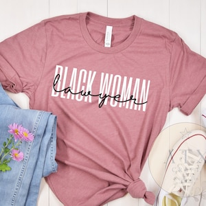 Black Woman Lawyer Shirt, Gift for Black Attorney, Black Owned Shop, Gift for Black Lawyer