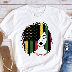 Juneteenth Shirt For Women, Black Owned Clothing, Juneteenth Shirt, Black History, Africa Flag, African Shirt, Black Woman