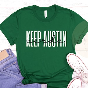 Keep Austin Verde, ATX Soccer Shirt