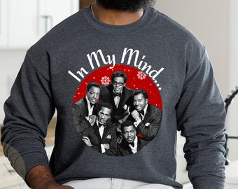 In My Mind Christmas Sweatshirt,  Funny African American Christmas Sweatshirt, Couples Christmas Sweaters, Black Christmas Pajamas Tops