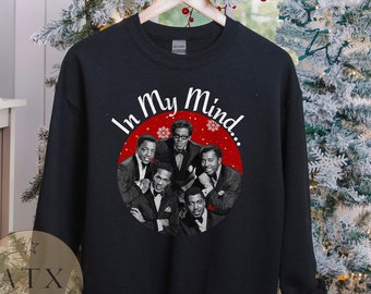 In My Mind Christmas Sweatshirt,  Funny African American Christmas Sweatshirt, Black Family Christmas Hoodie, Black Christmas Pajamas Tops