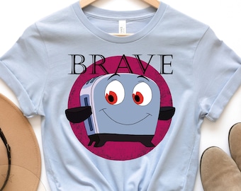Be Brave Little Toaster, 90's Nostalgia Inspirational Shirt, 90's Inspirational Tee, Retro Graphic Shirt
