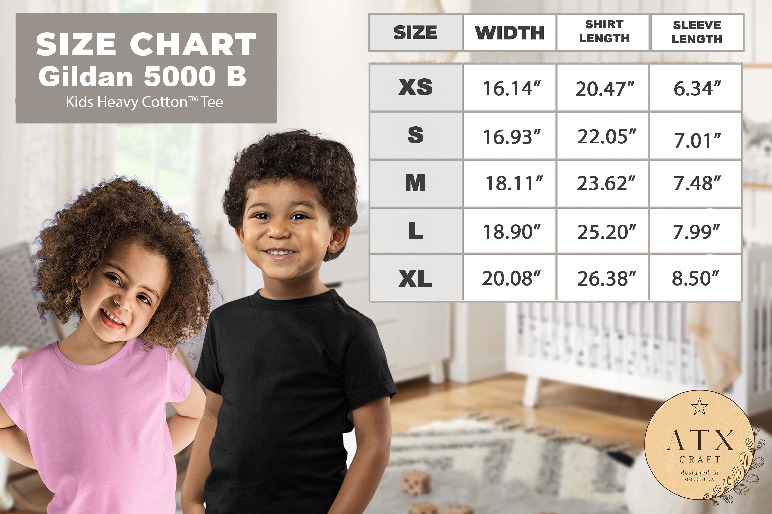 Kids Heavy Cotton™ Tee Calen Kids Heavy Cotton™ Tee Calen