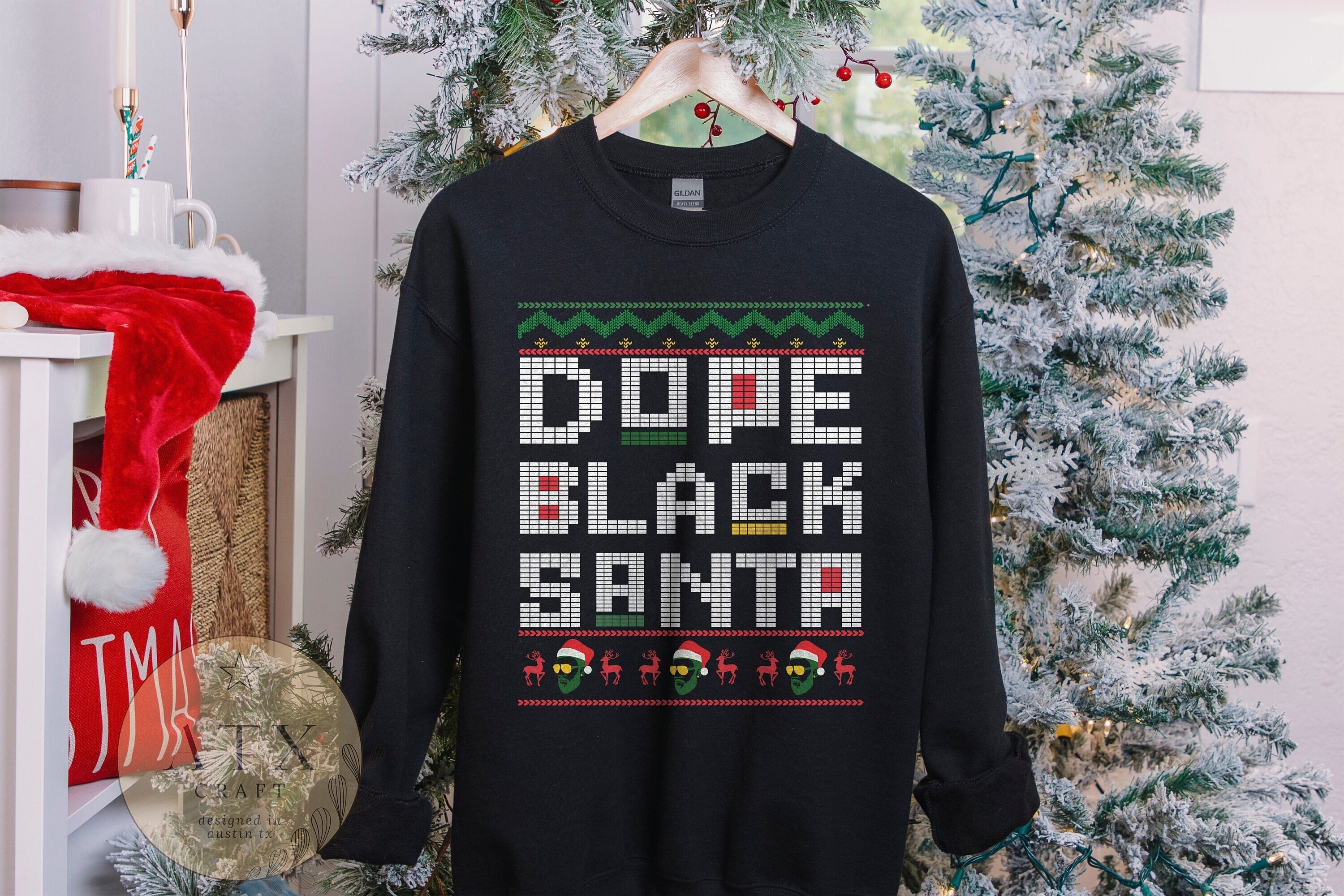 dope ugly christmas sweater