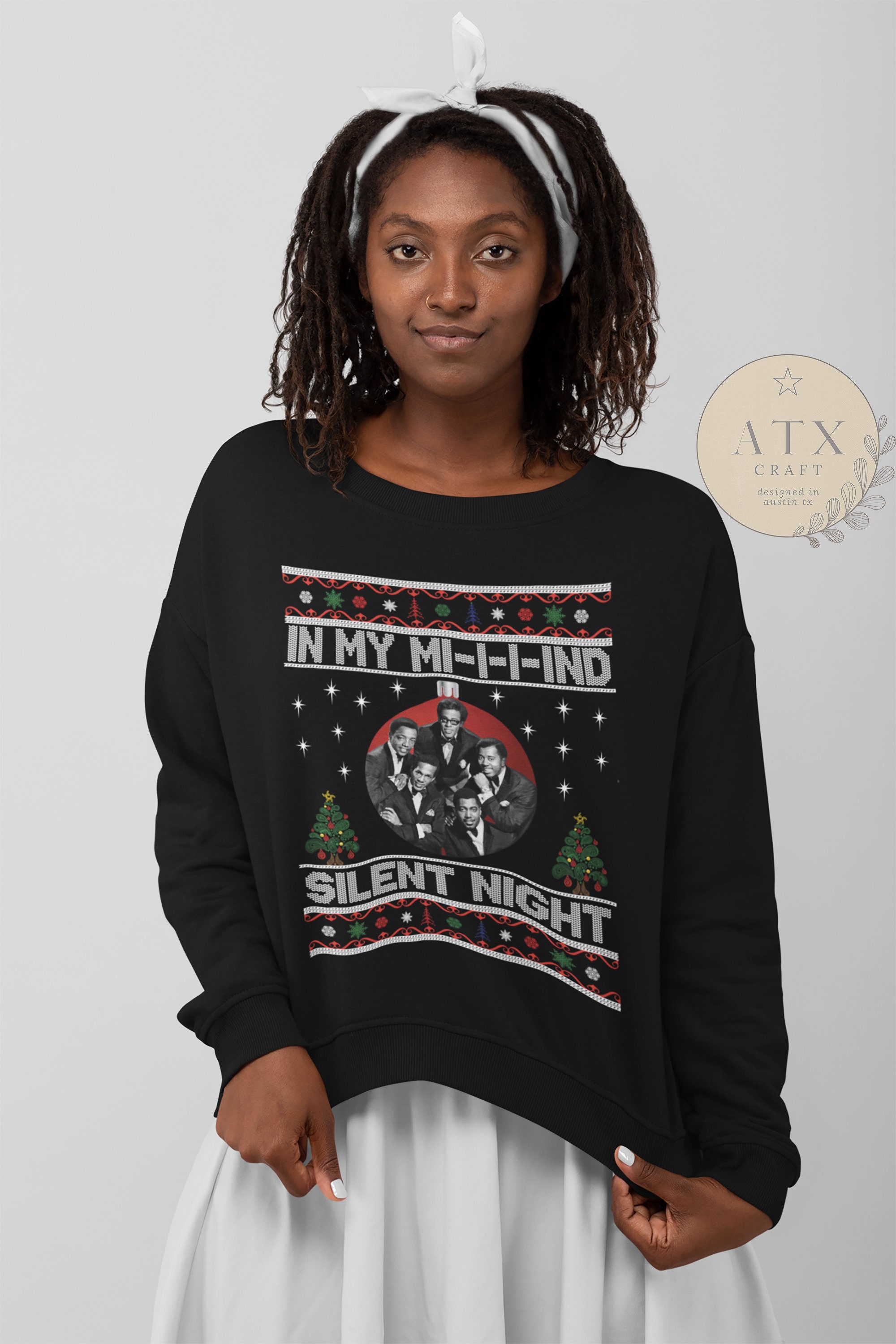Funny Christmas Sweatshirt Tacky Christmas Sweater Ugly - Etsy