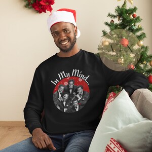 In My Mind Christmas Sweatshirt, Funny African American Christmas Sweatshirt, Black Family Christmas Hoodie, Black Christmas Pajamas Tops image 5