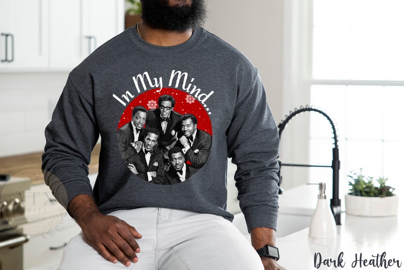 In My Mind Christmas Sweatshirt, Funny African American Christmas Sweatshirt, Black Family Christmas Hoodie, Black Christmas Pajamas Tops image 7