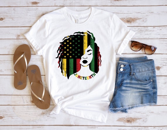 Juneteenth Shirt for Women, Black Owned Clothing, Juneteenth Shirt, Black  History, Africa Flag, African Shirt, Black Woman 