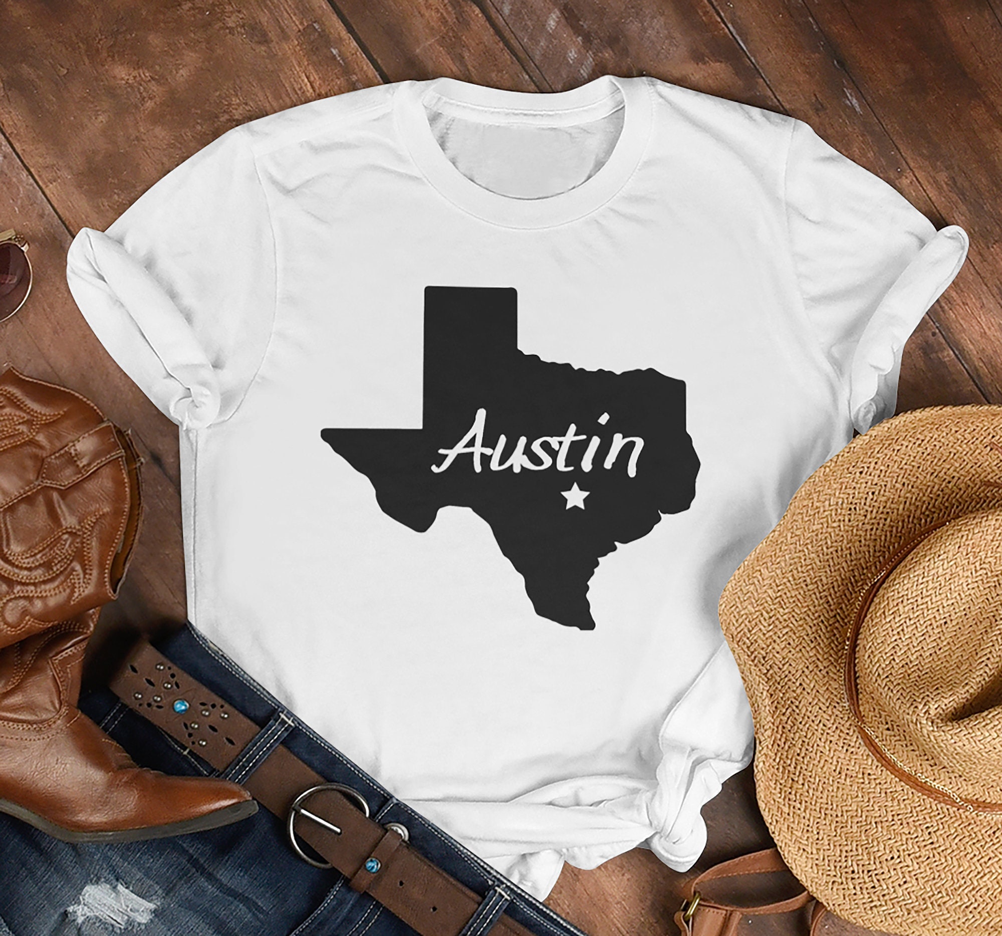 Austin Texas Shirt Austin Texas Tee Austin Texas Shirt Etsy