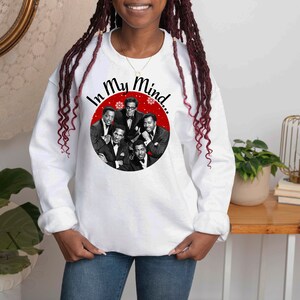 In My Mind Christmas Sweatshirt, Funny African American Christmas Sweatshirt, Black Family Christmas Hoodie, Black Christmas Pajamas Tops image 8