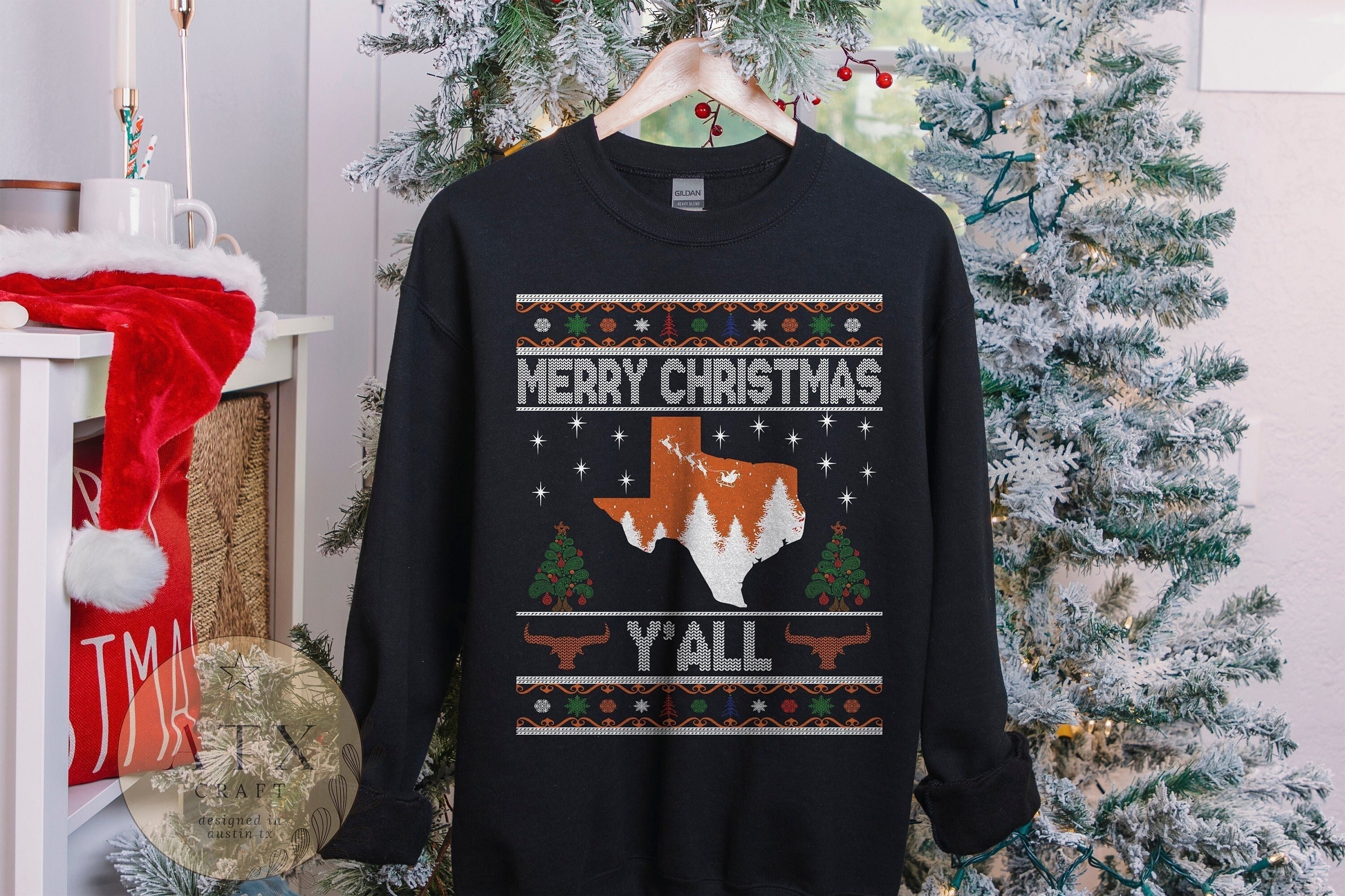 Two Dallas ugly Christmas sweater stores have a knit to pick with