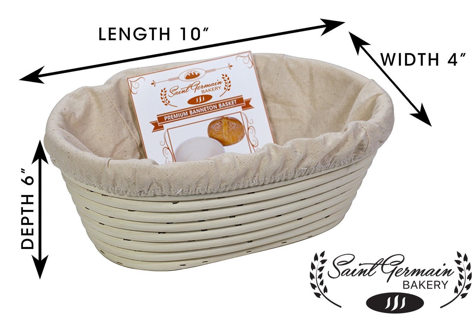 Premium Oval Basket With Liner Etsy UK
