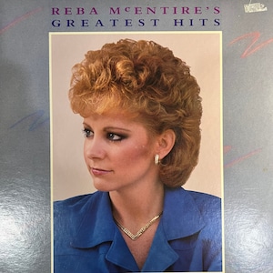 REBA McENTIRE Greatest Hits Record Album 80s Classic Pop MCA Vintage Original ‘87 Country Vinyl Excellent Condition