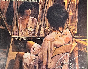 Linda Ronstadt « Simple Dreams » - vintage 1970's Vinyl LP Classic Country/Bluegrass Record Album - En très bon état de collection