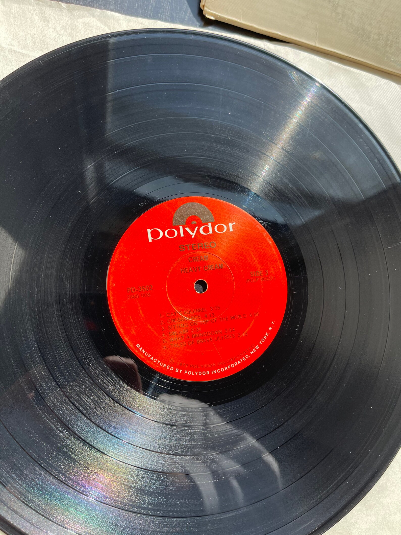 Cream Heavy Cream 1972 LP Original Release 12 Vinyl Etsy