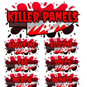Paneles Killer Stream / Twitch Streaming