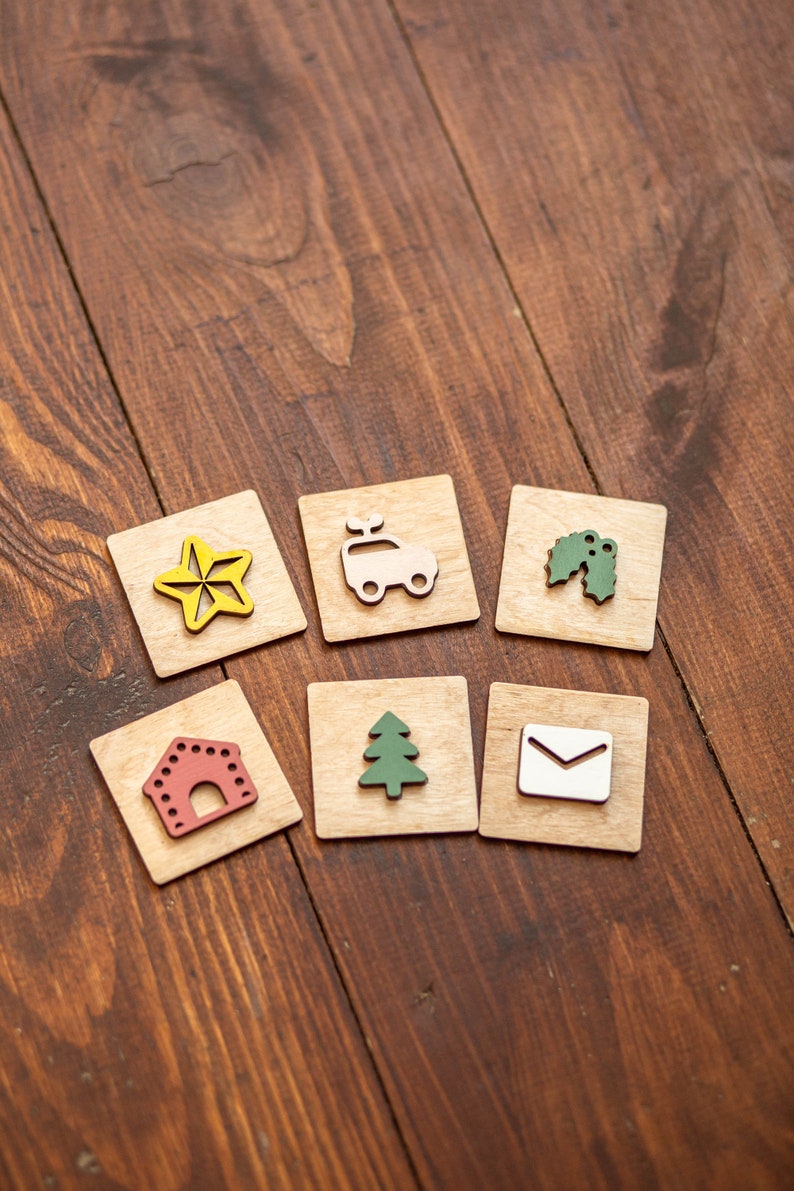 Wooden Advent Calendar Christmas Activity, Custom Christmas Countdown, 25 Days of Christmas image 3