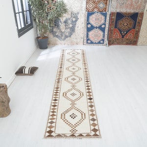 2x11 Rug,Oushak Rug,2x11 Runner,2x11 Runner Rug, Turkish Runner Rug,Vintage Runner,Oushak Runner Rug,Natural Runner Rug, Oushak Runner,14542