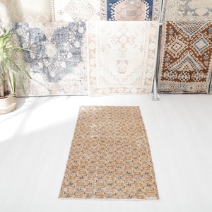 Natural Rug 3x5,Handmade Rug,Oushak Rug,Handmade Rug,Oushak Rug,Small Rug,Area Rug,3x5 Rug,Turkey Carpet,Oushak Small Rug,Anatolian Rug,2845