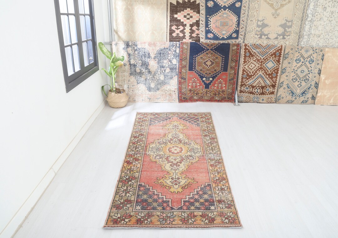 4x8 Turkish Oversize Rug Muted Colors Rug 4x8 Turkish Rug Etsy