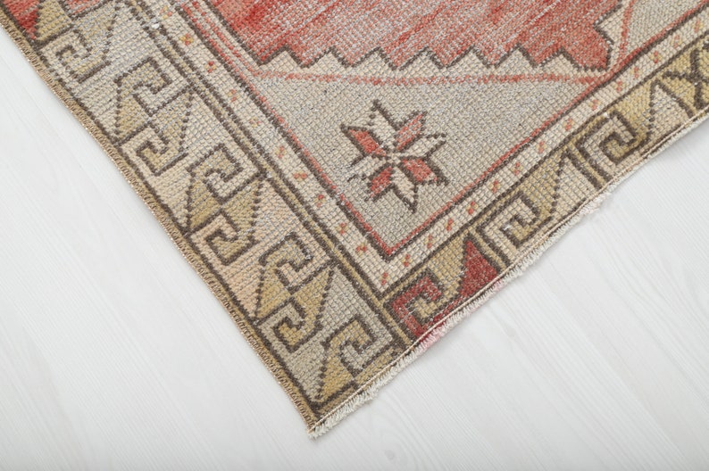 3x10, Runner 3x10,Natural Runner Rug,Anatolian Runner,Oushak Runner,Kitchen Rug, Turkish Runner,Vintage Runner,Runner Rug ,Hallway Rug,2821 image 9