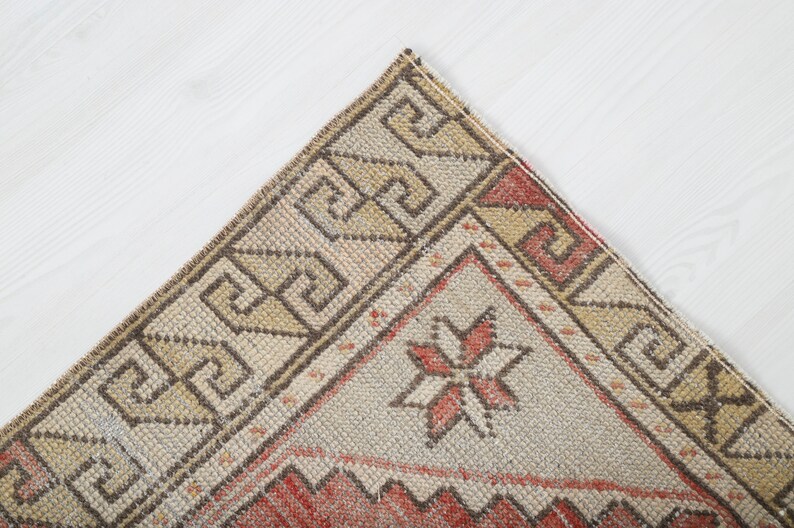 3x10, Runner 3x10,Natural Runner Rug,Anatolian Runner,Oushak Runner,Kitchen Rug, Turkish Runner,Vintage Runner,Runner Rug ,Hallway Rug,2821 image 8