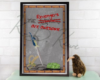 Revengers Art Print
