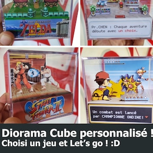 Custom Cube Diorama! (Choose your favorite game!)