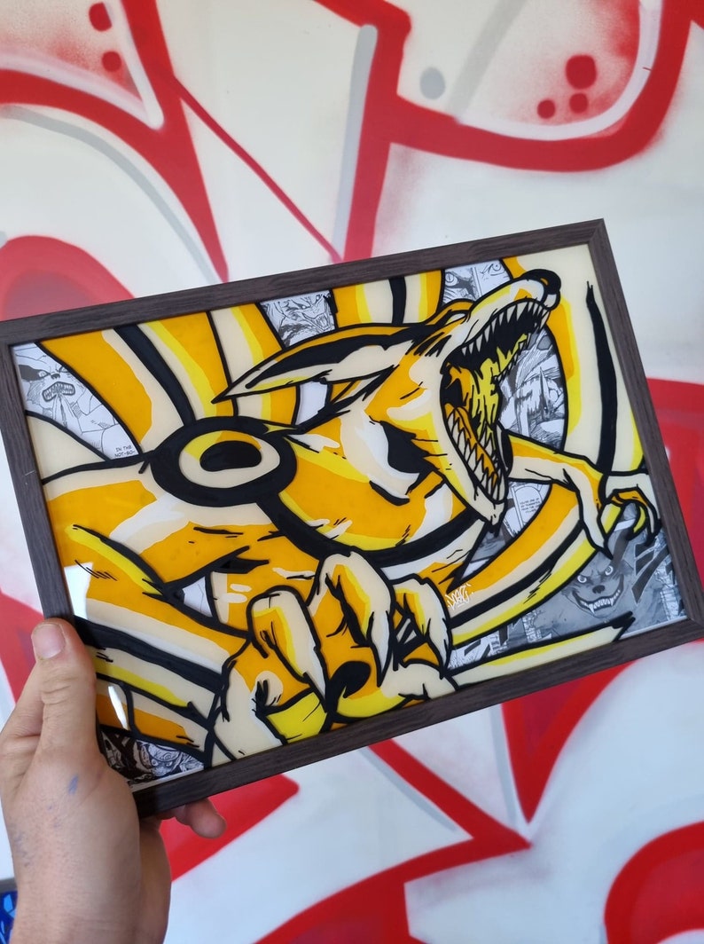 GlassPainting peinture sur verre personnalisée unique et fait main afbeelding 4