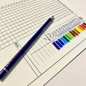 Rastreador de temperatura: ponto cruz, tricô, bordado (padrão em PDF)