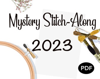 Mystery Stitch Along (SAL) Cross Stitch - 2023